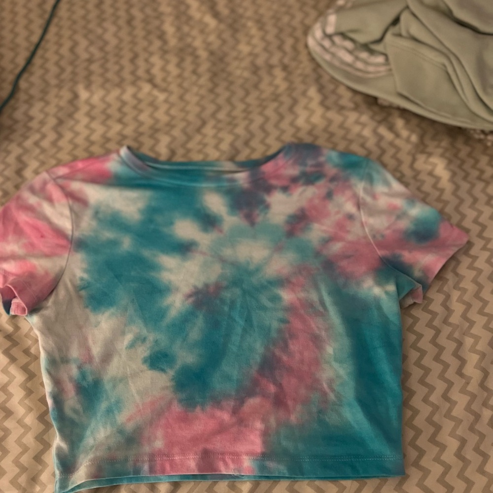 Tie dye crop top